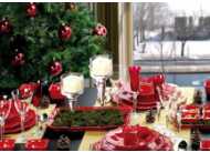 Muôn vàn cách trang trí bàn ăn đón Giáng sinh