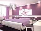 Phòng ngủ đẹp tinh tế nhờ kết hợp hài hòa ánh sáng và gam màu trắng