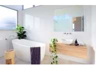 Phòng tắm đẹp hiện đại nhờ ý tưởng trang trí tối giản